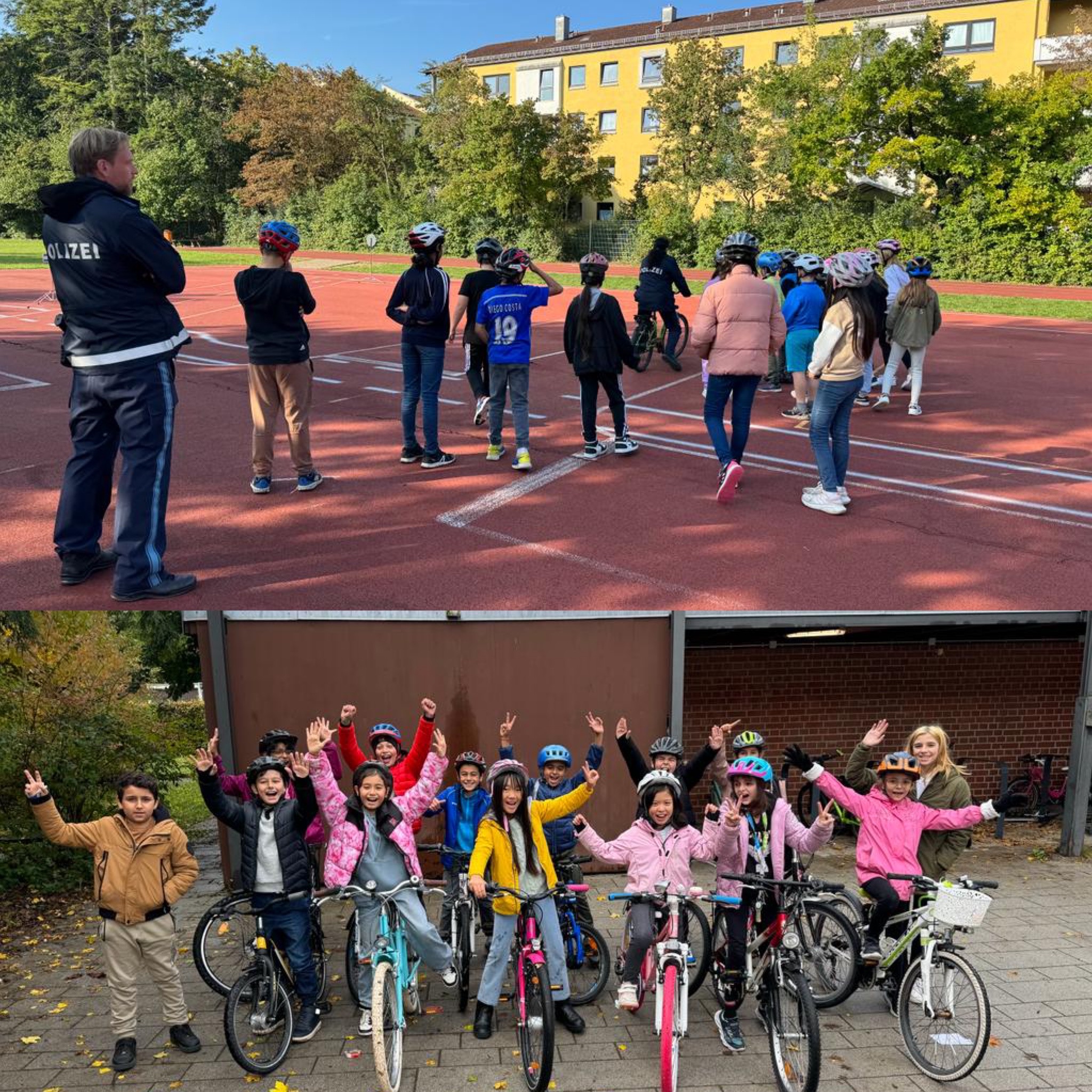 Fahrradprüfung 4 Klassen